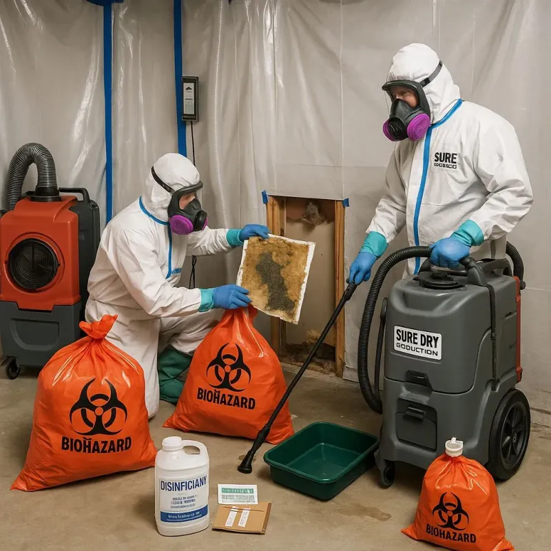 Contaminated Water Handling Protocols process in Grove City, FL