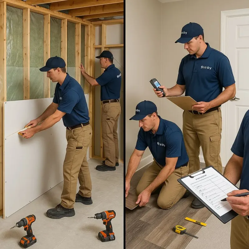 Repairs and Reconstruction process in Grove City, FL